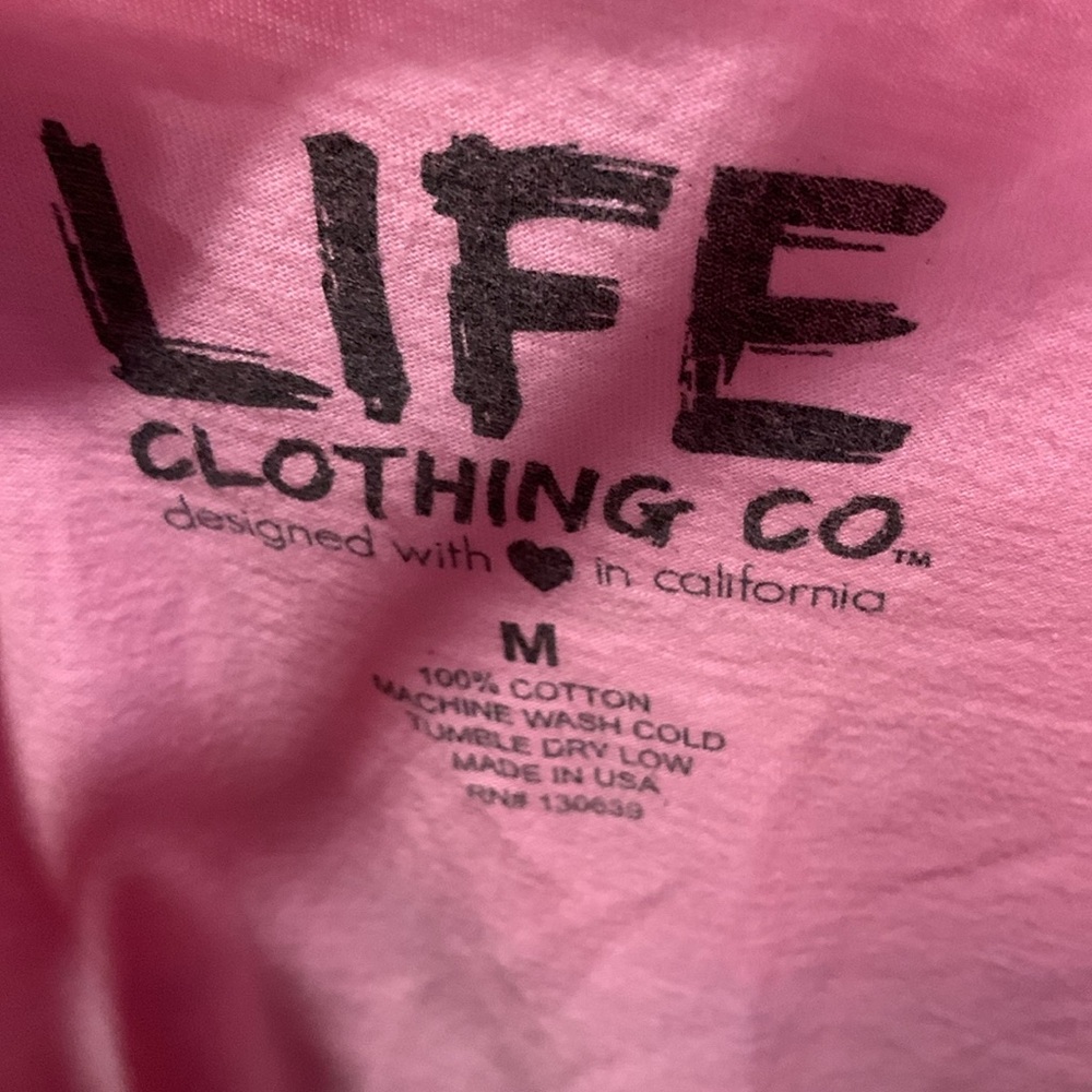 Pink graphic tee - Picture 3 of 4